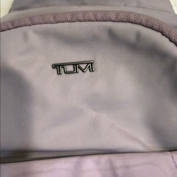 Tumi Two-Tone Purple and Gray Voyageur Kileen Convertible Sling - Picture 2 of 12